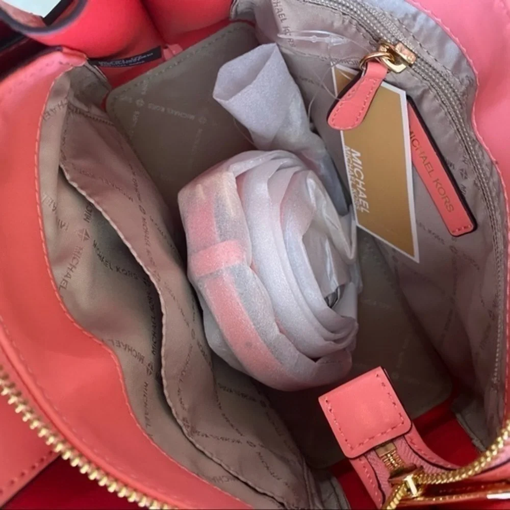 New Michael Kors Emilia Small Logo Satchel bag
